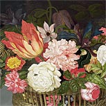 Art Reproductions Example - Basket of Flowers