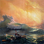 Art Reproductions Example - The Ninth Wave