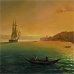 Art Reproductions Example - View of Constantinople by Moonlight