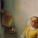 Art Reproductions Example - The Milkmaid (The Kitchen Maid)