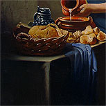 Art Reproductions Example - The Milkmaid (The Kitchen Maid)