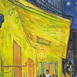 Art Reproductions Example - The Cafe Terrace on the Place du Forum, Arles