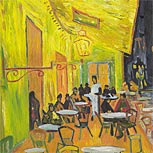 Art Reproductions Example - The Cafe Terrace on the Place du Forum, Arles