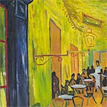 Art Reproductions Example - The Cafe Terrace on the Place du Forum, Arles