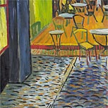Art Reproductions Example - The Cafe Terrace on the Place du Forum, Arles