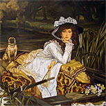 Art Reproductions Example - Young Lady in a Boat