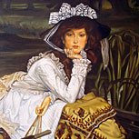 Art Reproductions Example - Young Lady in a Boat