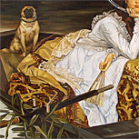 Art Reproductions Example - Young Lady in a Boat