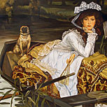 Art Reproductions Example - Young Lady in a Boat