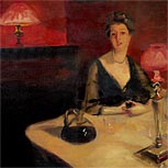 Art Reproductions Example - A Dinner Table at Night (The Glass of Claret)