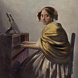 Art Reproductions Example - A Young Woman Seated at the Virginals