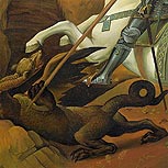 Art Reproductions Example - Saint George and the Dragon