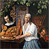 Sample of painting: Leiden Baker Arend Oostwaert and His Wife
