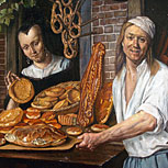 Art Reproductions Example - Leiden Baker Arend Oostwaert and His Wife