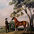 Sample of painting: Lord Grosvenor's Arabian with a Groom