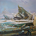 Art Reproductions Example - The Polar Sea (The Sea of Ice)