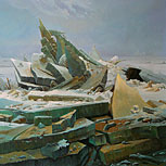 Art Reproductions Example - The Polar Sea (The Sea of Ice)