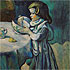 Sample of painting: Le Gourmet