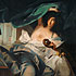 Sample of painting: Thalia, Muse of Comedy