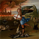 Art Reproductions Example - Saint Michael and the Dragon