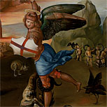 Art Reproductions Example - Saint Michael and the Dragon