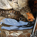 Art Reproductions Example - Dead Birds and Hunting Gear