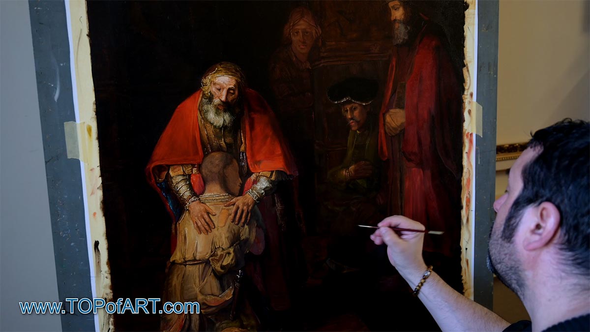  Rembrandt van Rijn - "The Return of the Prodigal Son" - Process of Creation of the Painting
