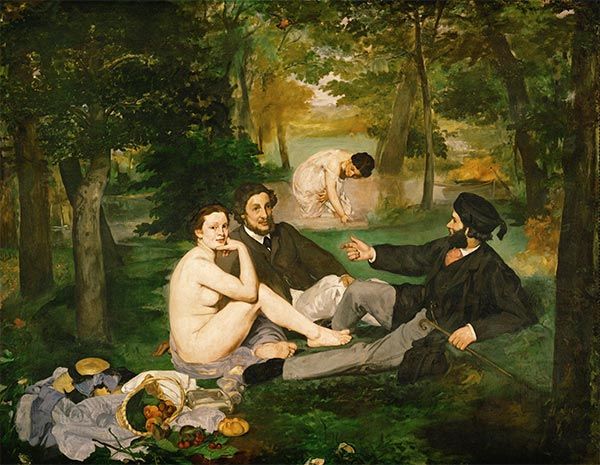 Manet - The Luncheon on the Grass, 1863