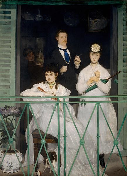 Manet - The Balcony, c.1868/69