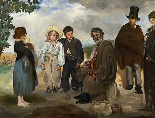 Manet - The Old Musician, 1862