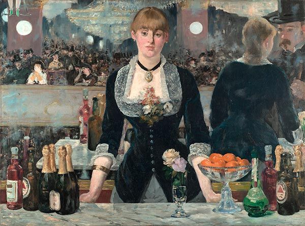 Manet - A Bar at the Folies-Bergère, 1882