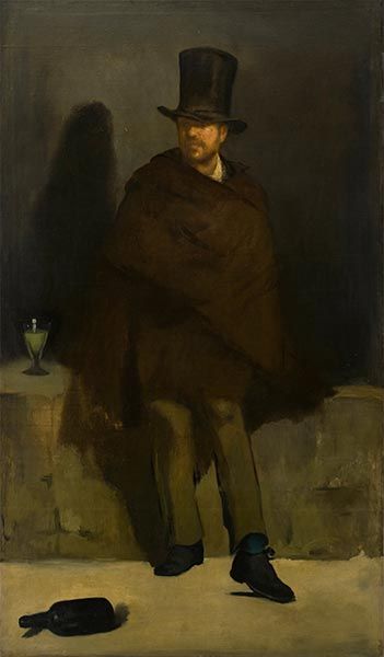 Manet - The Absinthe Drinker, 1859