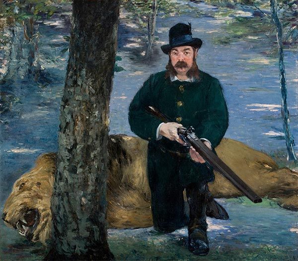 Manet - Mr. Eugène Petuiset, the Lion Hunter, 1881