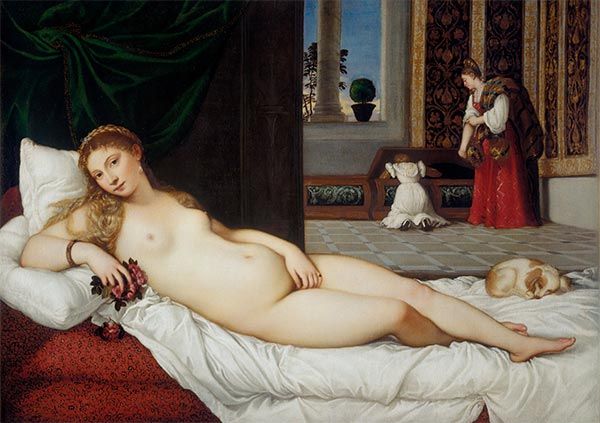 Titian - The Venus of Urbino, 1538