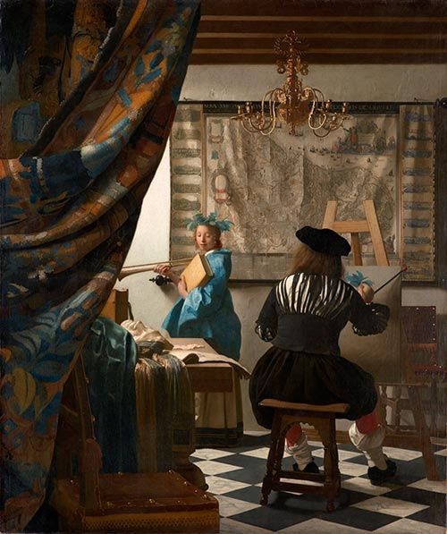 The Art of Painting, c.1666/67 - Johannes Vermeer