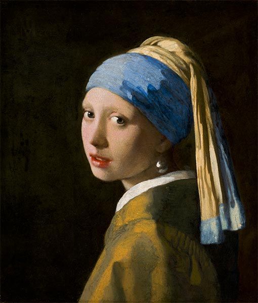 The Girl with a Pearl Earring, c.1665/66 - Johannes Vermeer