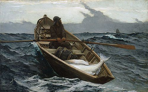 The Fog Warning, 1885 - Winslow Homer