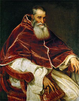 Pope Paul III (Alessandro Farnese), 1543 - Titian