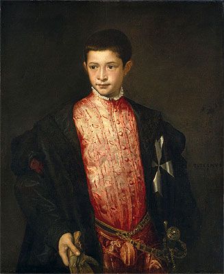 Ranuccio Farnese, 1542 - Titian