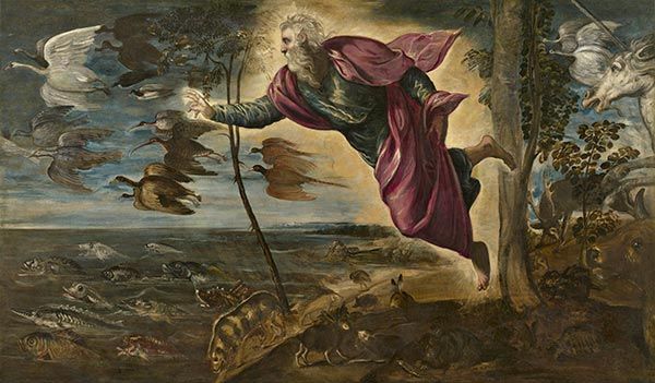 Tintoretto - The Creation of the Animals, c.1551/52