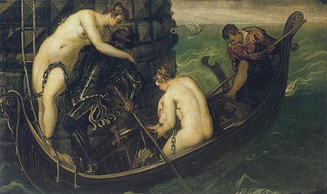 Tintoretto - The Liberation of Arsinoe, c.1556