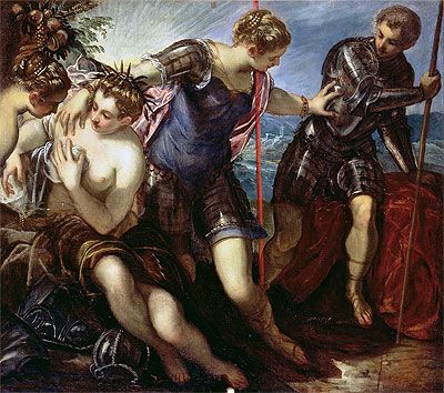 Tintoretto - Minerva Repelling Mars, 1578