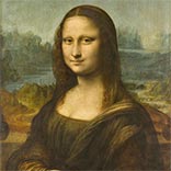 Seidenschal | Mona Lisa | Leonardo da Vinci | Originalgemälde Thumb