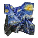 Silk Scarf | Starry Night | Vincent van Gogh | Image Thumb 1