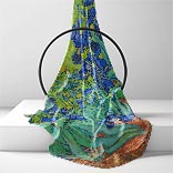 Seidenschal | Irisblüten | Vincent van Gogh | Image Thumb 2