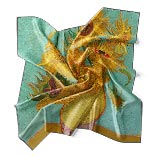 Silk Scarf | Still Life: Vase with Twelve Sunflowers | Vincent van Gogh | Image Thumb 1