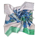 Silk Scarf | Still Life - Vase with Irises | Vincent van Gogh | Image Thumb 1