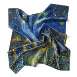 Seidenschal | Sternennacht über der Rhone | Vincent van Gogh | Image Thumb 1