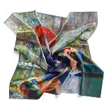 Silk Scarf | Two Sisters (On the Terrace) | Renoir | Image Thumb 1