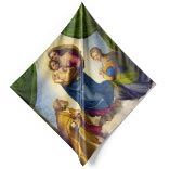 Silk Scarf | The Sistine Madonna | Raphael | Image Thumb 1